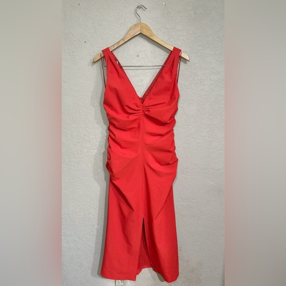 Cinq A Sept | Leona Dress In Red Size: 10 - Picture 5 of 5